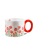 Niche Tulip Rose Ceramic Cup Hand-Painted Coffee Cup Girl Heart High-Looking Mug Home Breakfast Cup