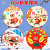 Ancient Poetry Stickers DIY Ornaments Non-Woven Cloth Creative Stickers Kindergarten Children Handmade Stickers Tang Poetry