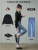 Straight Jeans for Women Loose Spring Clothes 2022 New High Waist Slim Slimming Chic Small Cigarette Pants
