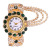 New Korean Style Women's Diamond-Embedded Elegant Quartz Watch Fashion Alloy Bracelet Watch Women's in Stock Wholesale