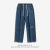 Women's Korean-Style Wide-Leg Jeans 2022 Autumn New Retro Easy Matching Loose Stitching Design Pants