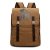 Retro Men's Canvas Backpack Junior High School College Students Schoolbag Trendy Casual Travel Bag Backpack Men's Bag