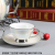 Foreign Trade New Coffee Set Set Colorful Golden Edge Ceramic Cup Kettle Dish with Shelf in Stock