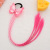 Wholesale Children's Wig Color Braid Girl Gradient Twist Braid Hair Accessory for Ponytail Butterfly Headwear Hair Ring
