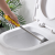 Punch-Free Hydraulic Long Handle Toilet Brush Wall-Mounted Liquid Filling Toilet Brush Bathroom Cleaning Brush