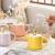 Cute Little Golden Bear Ceramic Tea Set Scented Tea One Pot One Glass Home Kettle Drinking Cup Mug