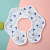 Baby Cotton Saliva Towel Toddler and Baby Bib Bib Cotton Newborn Waterproof Meal Baby Products Foreign Trade