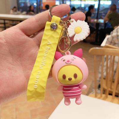 PVC Cartoon Silica Gel Key Chain