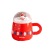 Christmas Cartoon Creative Girl Super Cute Ceramic Cup Couple with Lid Scented Tea Cup Office Coffee Cup Mug