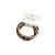 5-Pack Milk Coffee Color Braid Simple Hair Band 2022 New Korean Hair Accessories Hair Friendly String Rubber Band Thick