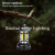 Camping Lamp Tent Light Multifunctional Retro Hanging Barn Lantern Cob Emergency Light Portable Lamp Outdoor USB Rechargeable Light