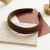 Milk Tea Color Headband Female Autumn and Winter Korean Style Ins Simple Wide Outing Hair Accessories Temperament Hair Hoop Sponge Headband