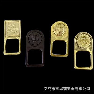 Factory Direct Sales Wine Box Packaging Tape Card Handle Plastic Lion's Head Sealed Anti-Counterfeiting Buckle Paper Box Release Buckle