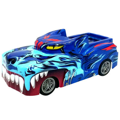 Halloween remote control car Halloween decoration gift toy car Halloween graffiti animal car with lights