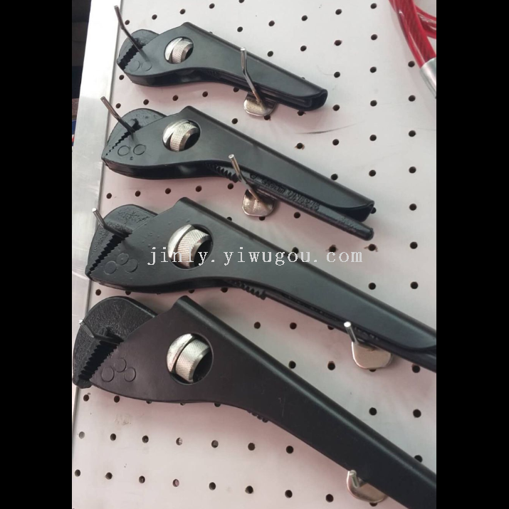 发黑水管钳德式管子钳水管扳手水泵钳轻型管钳快速扳手五金工具