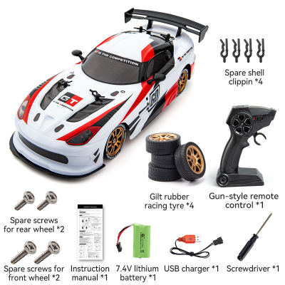 Q116 RC Car 2.4G 1:16 4WD Super GT RC Sport Racing Drift Car Remote Control Car RTR Tires Gift for Kids Christmas gift