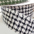 Houndstooth Ribbon Thermal Transfer Printing Thickened and Densely Woven Ribbed Band Gift Packaging Headdress Bow Textile Accessories Ribbon