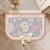 Light Luxury Semicircle Diatom Ooze Cushion Bathroom Bathroom Door Water-Absorbing Quick-Drying Floor Mat Bedroom Door Non-Slip Foot Mats