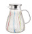 Striped Glass with Handle Cup Simple Ins Good-looking Milk Cup Beer Steins Hand Painted Colorful Coffee Cup Wholesale