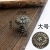 European-Style Drawer Handle Complex Classical Single Hole Concealed Invisible Antique Cabinet Door Wardrobe Furniture Hardware Handle