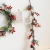  Christmas Garland Artificial Berry Plants Vine Green Red Berry Vine Garden Christmas Decoration Home Accessories Photo 