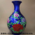 Jingdezhen Ceramic Vase Small Vase Colored Glaze Vase Hand Painted Jun Kiln Ge Kiln Official Kiln Celadon Antique Crafts