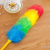 Factory Rainbow Feather DusterFlexible Plastic Feather Duster Korean Handle Dust Remove Brush Electrostatic Dust Removal