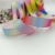 In Stock Wholesale Rainbow Gradient Ribbon Children's Hair Accessories Ribbons Bow Clothing Accessories Ribbon