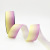 Factory in Stock Wholesale New Two-Tone Gradient Ribbed Band Hot Transfer Ribbon Bow Accessories Hair Accessories DIY