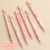 Peach Propelling Pencil Student 0.5mm Constant Lead Cartoon Cute Girl Children Learning Stationery Supplies