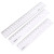 Factory Supply Transparent and Creative Plastic Ruler Only for Student Exams Ruler Children Measuring Scale Wholesale Prizes