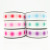 Factory Wholesale 3.8cm Dot Gradient Threaded Braid Ribbon Bow Japanese Hair Accessories Accessories