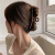 Korean Elegant Frosted Temperament Updo Hair Claw Female Summer Large Size Shark Clip Headdress Hairpin Head Hairpin