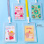 Student Card Cover Campus Bus Meal Card Access Control Cute Transparent Soft Badge Certificate Work Permit with Lanyard Protective Cover