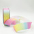 In Stock Wholesale 3.8mm Rainbow Gradient High Density Thread Belt Thermal Transfer Ribbon Cake Ribbon Handmade DIY Accessories