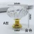 Acrylic Handle Pumpkin-Shaped Diamond Handle Jewelry Box Handle Drawer Handle Cabinet Door Handle Lantern Crystal Handle