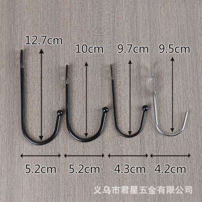 Retro Clothes Hook Mini Single Hook Door Rear Hook Alloy Small Hook Antique Hook Coat Hook Cabinet Door Hook