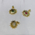 Copper Zircon Necklace Pendant Turkish Devil's Eye Accessories
