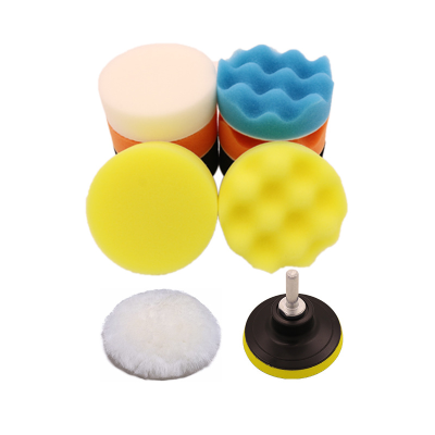 Car Polishing Waxing Sponge 11-Piece Set