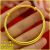 [Strip Printing] Free Ring Thai Bracelet for Women Ins Non-Fading Vietnam Placer Gold Antique Jewelry Bracelet