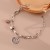 Love Natural Strawberry Quartz Bracelet Girls Niche Korean Light Luxury Bracelet Ins Style Trendy Jewelry Wholesale