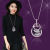 Simple New Elegant Crystal Pendant Korean Style Long Sweater Chain Necklace Women's Autumn and Winter Wild Tassle Fashion Accessories