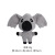 Pet Toy Plush Toy Dog Molar Long Lasting Toy Animal Modeling Pet Toy Sound Amazon
