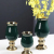 European-Style Ceramic Vase Decoration Living Room Flower Arrangement Artificial Flower Dining Table Model Room American Style Furnishings TV Cabinet Decorations