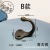 Retro Zinc Alloy Small Cabinet Coat and Cap Wall Hook Gift Box Decoration Clothes Hook behind the Door Clothes Hook Kitchen Double Hook