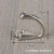 Kitchen and Toilet Household Hook Metal Hook Wall Iron Hook Mop Hook Creative Wall Hanging Hook Small Hook Clothing Hook