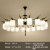 New Chinese-Style Chandelier Simple and Elegant Dining Room/Living Room Home Decorative Lamp Chinese Style Creative Hotel Lobby Chandelier