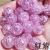 8-16mm Acrylic Transparent Crack Burst round Beads Diy Handmade Floral Beads Color Gravel Ice Crack Glass Chipping Beads