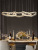 Designer Restaurant Chandelier Light Luxury Crystal Modern Atmosphere Villa Long Dining Table Chandelier Creative Personality Bar Lamp