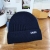 Winter New Wool Cap Men's Warm with Velvet Hat Shopping Windproof Pullover Hat Fashion Embroidered Knitted Hat